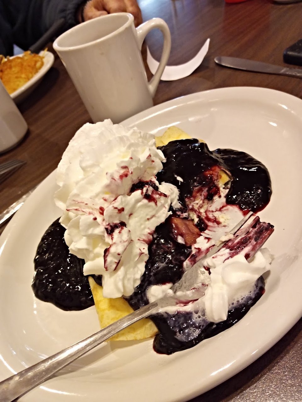 Blackberry Crepes